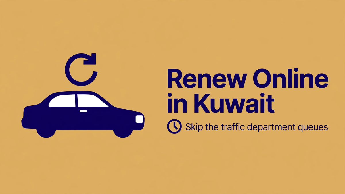 Renew Your Vehicle Registration Online in Kuwait